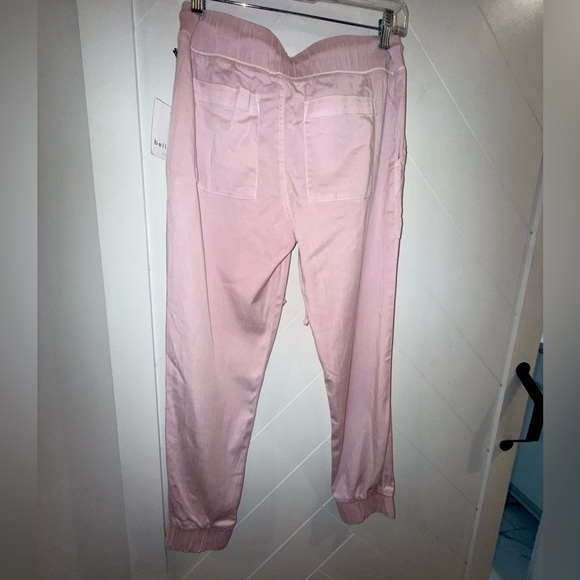 NWT Pocket Cargo Joggers Rose Petal Pink Small $168 sold out color @ Bella Dahl - Picture 15 of 15